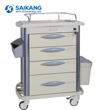 SKR-MT310 Durable Hospital ABS Emergencia Medical Nursing Trolley